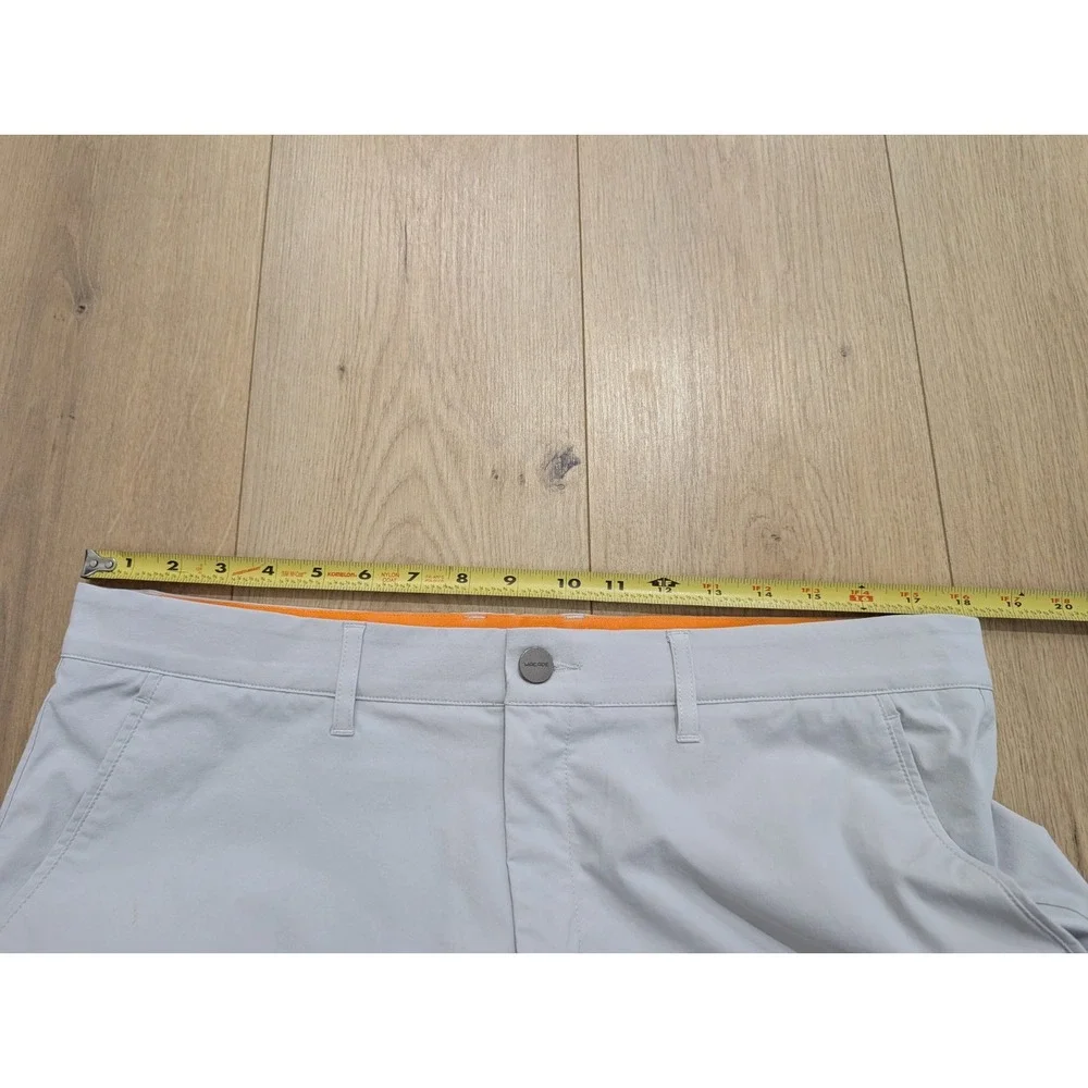 Macade Golf Men's Gray Four-Way Stretch Pants Size 36 x 32 Slim Fit EUC Jogger